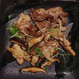 豚バラのカリカリ焼き